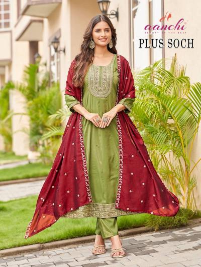 Aanchi Plus Soch catalog plus size kurtis india