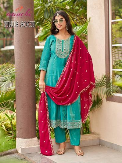 Aanchi Plus Soch catalog plus size kurtis india