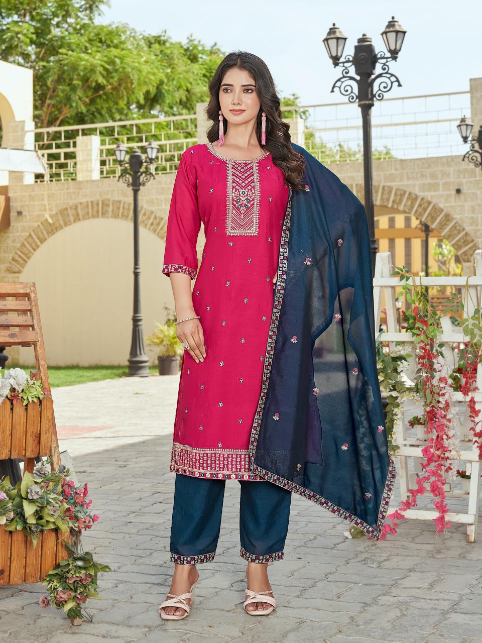 Aanchi Plus Zeenat catalog plus size designer kurtis online india 