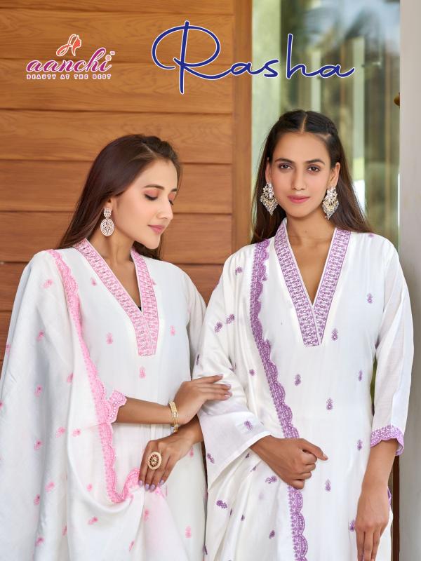 Aanchi Rasha catalog south indian white kurti