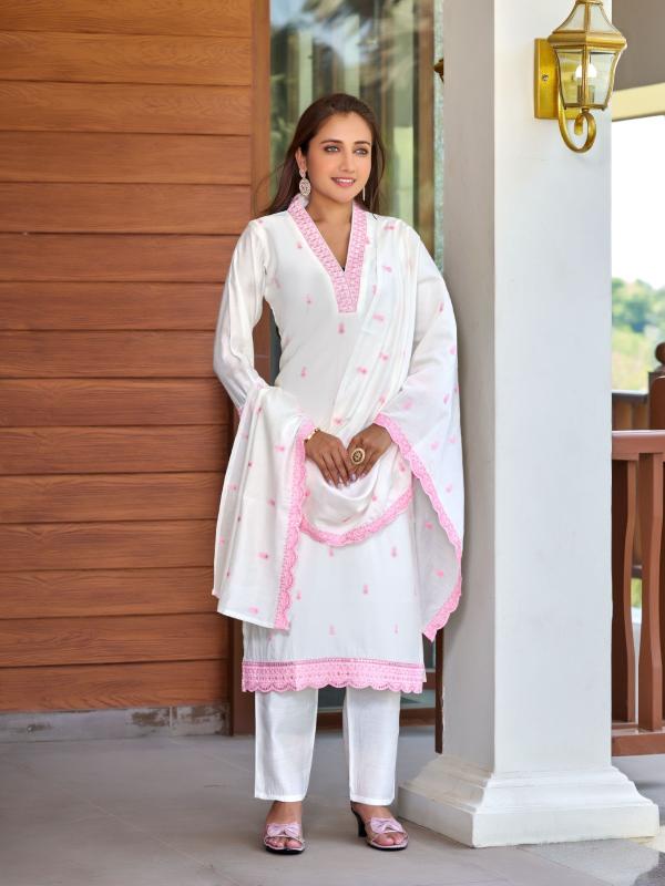 Aanchi Rasha catalog south indian white kurti