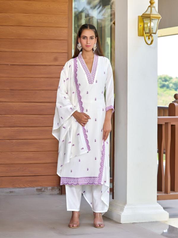Aanchi Rasha catalog south indian white kurti