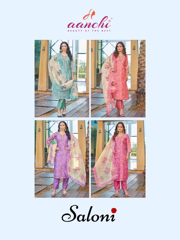 Aanchi Saloni catalog designer kurti online india