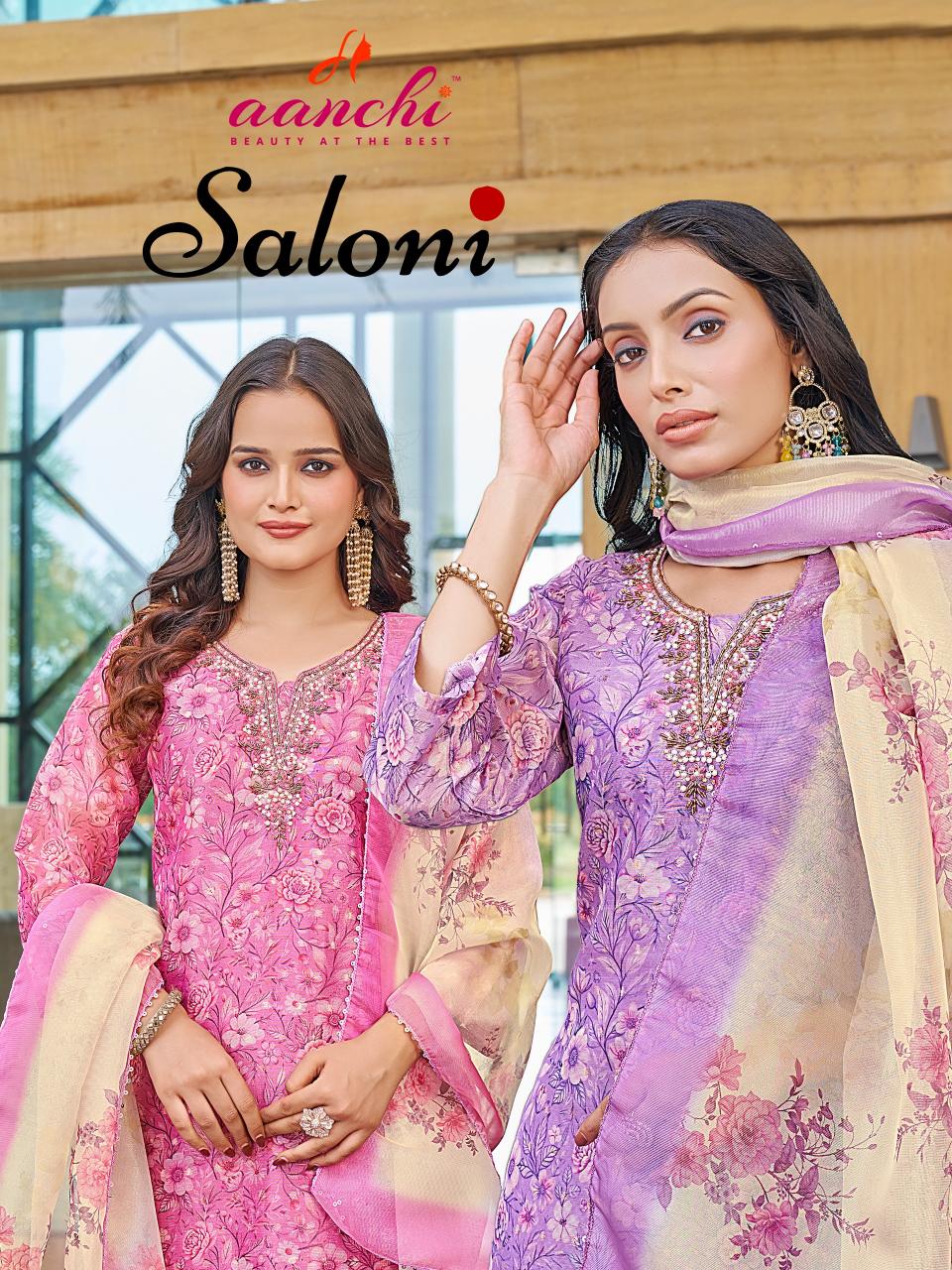 Aanchi Saloni catalog designer kurti online india