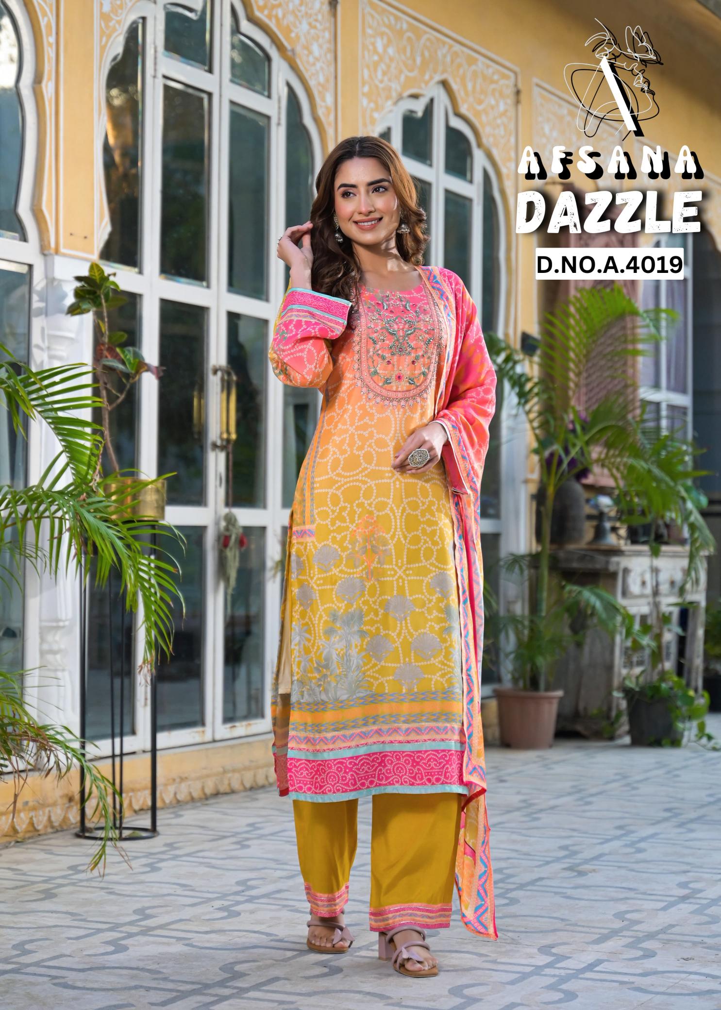 Afsana Dazzle catalog readymade salwar kameez online wholesale