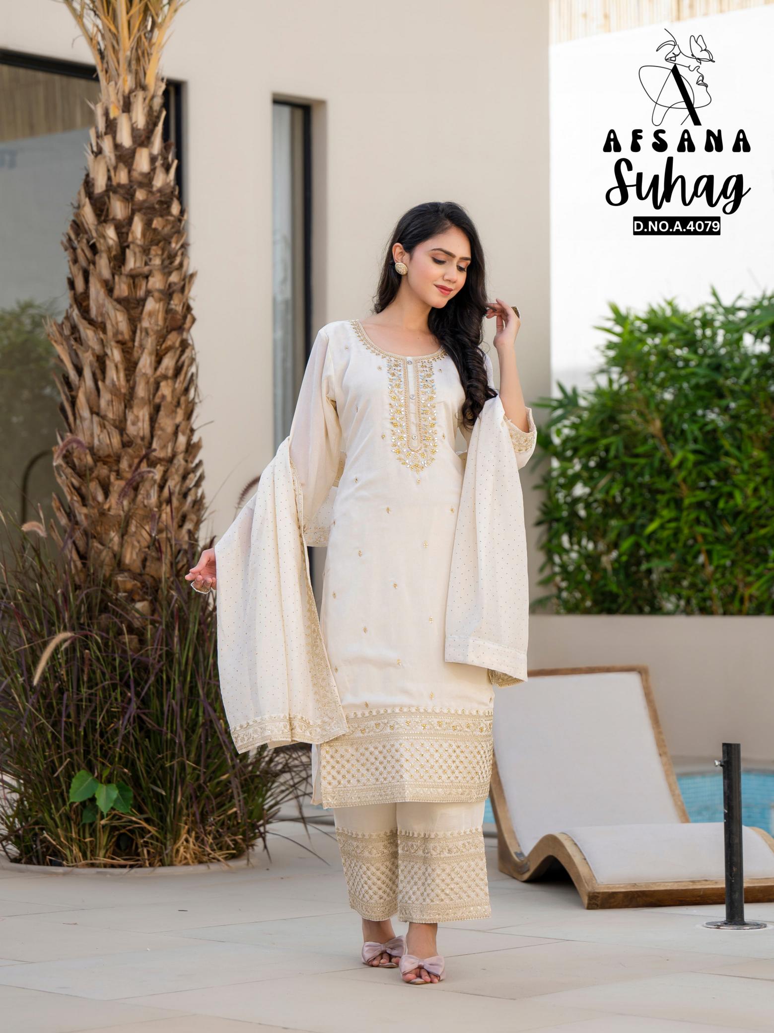 Afsana Suhag vol 2 catalog wholesale ready made salwar kameez