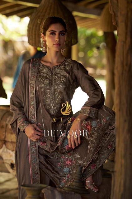 Aiqa Demoor catalog wholesale rate salwar kameez