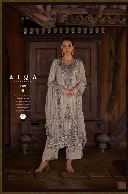 Aiqa Demoor catalog wholesale rate salwar kameez