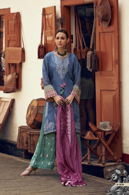 Aiqa Take catalog wholesale unstitched salwar kameez material