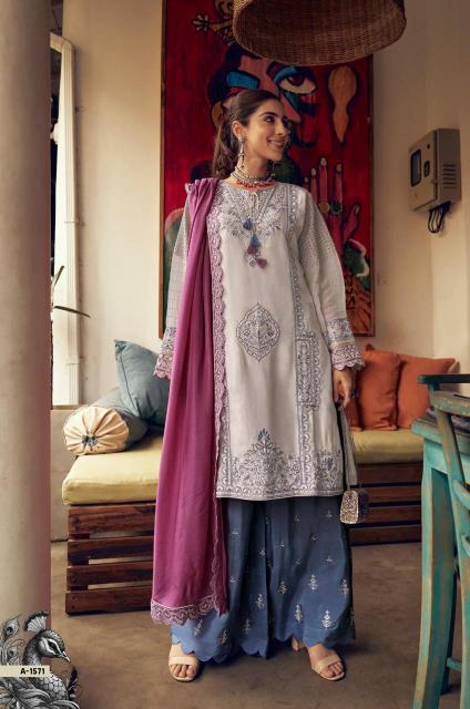 Aiqa Take catalog wholesale unstitched salwar kameez material