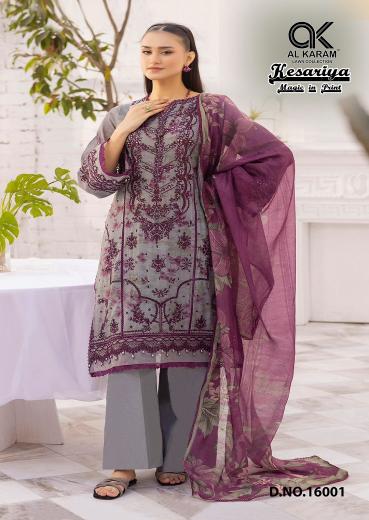Alkaram Kesariya Vol-16 – Karachi Dress Material - Wholesale Catalog