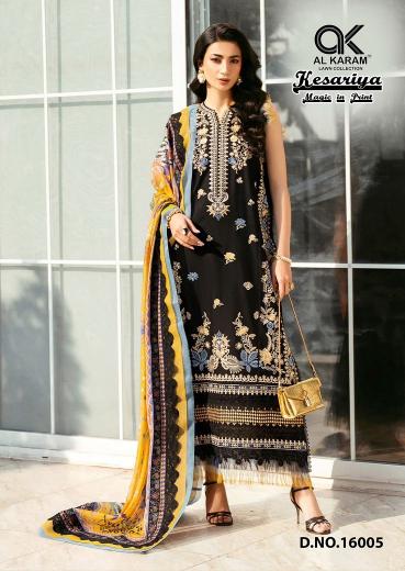 Alkaram Kesariya Vol-16 – Karachi Dress Material - Wholesale Catalog