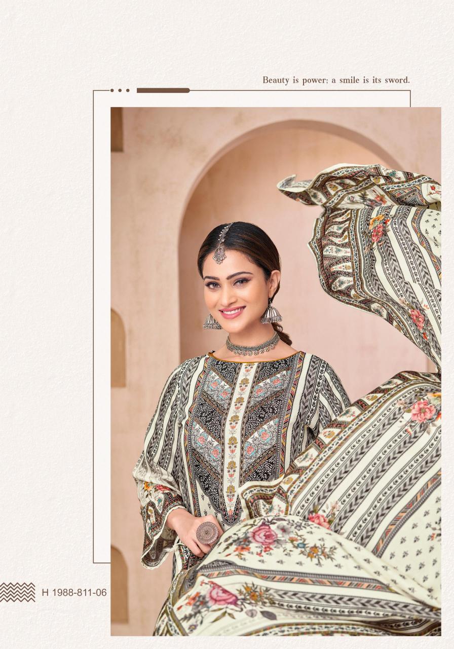 Alok Black Biba catalog dress material wholesale with price
