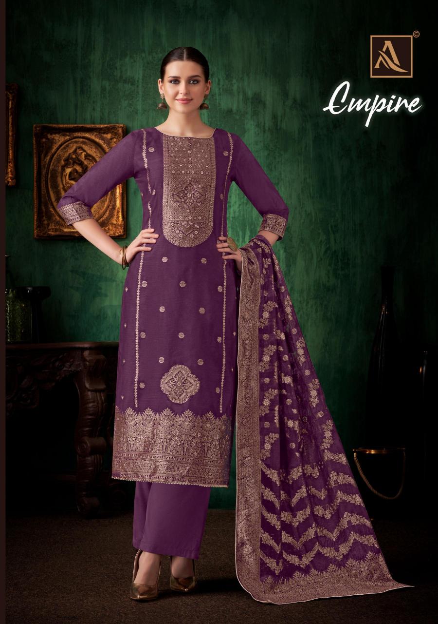 Alok Empire catalog wholesale dress material with cod