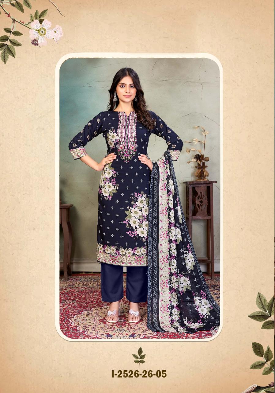 Alok Meheroon vol 9 catalog wholesale dress material online shopping india