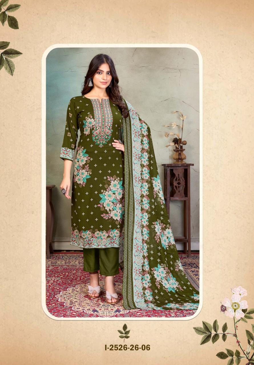 Alok Meheroon vol 9 catalog wholesale dress material online shopping india