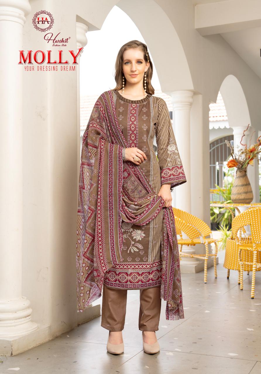 Alok Molly catalog wholesale dress materials with price mumbai