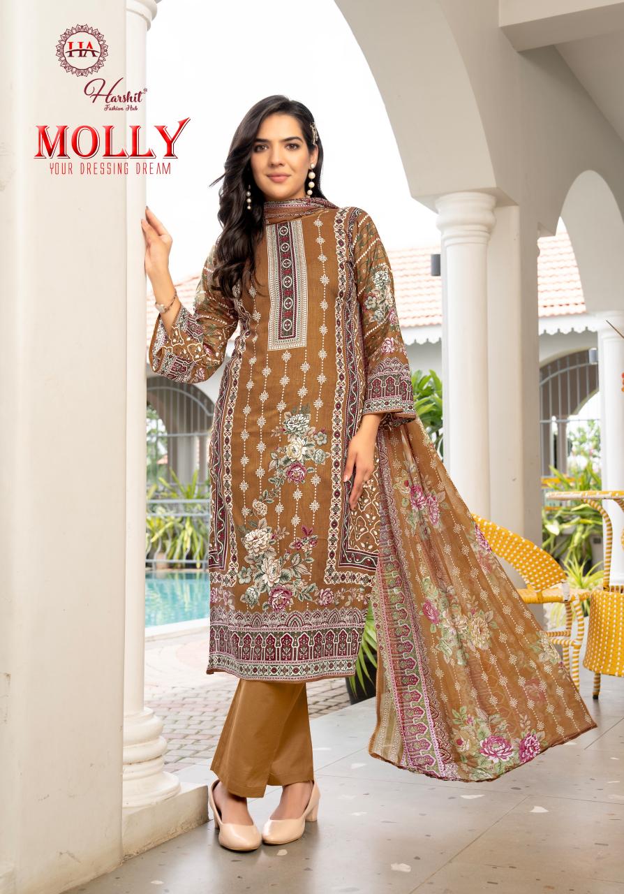 Alok Molly catalog wholesale dress materials with price mumbai