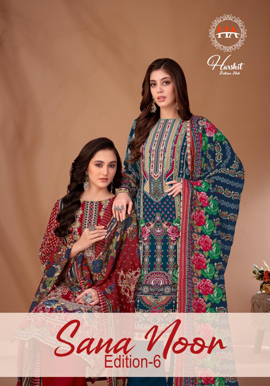 Alok Sana Noor vol 6 catalog dress material wholesale in tirupati