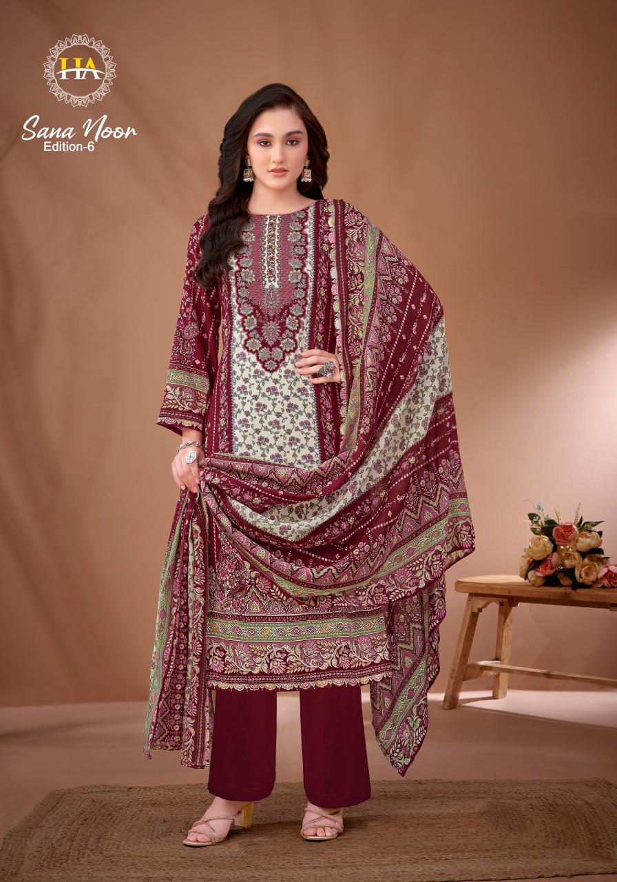 Alok Sana Noor vol 6 catalog dress material wholesale in tirupati