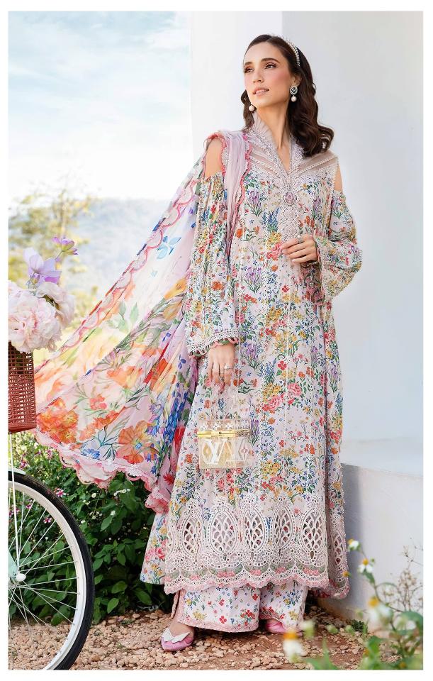 Alzohaib Az 1288 to 89 catalog Cotton Dupatta pakistani suits wholesalers in kolkata