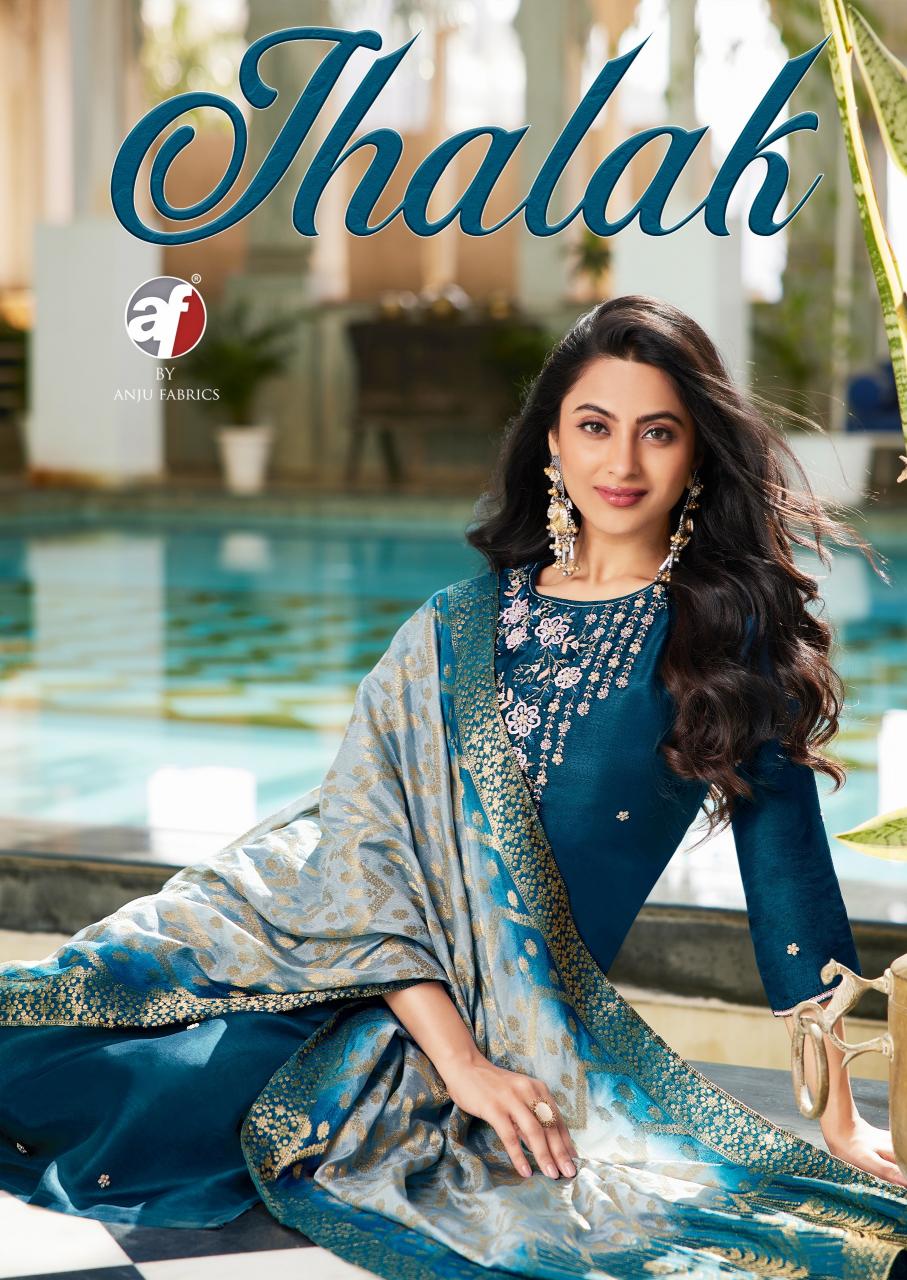 Anju Fabrics Jhalak catalog indian kurti collection 2025