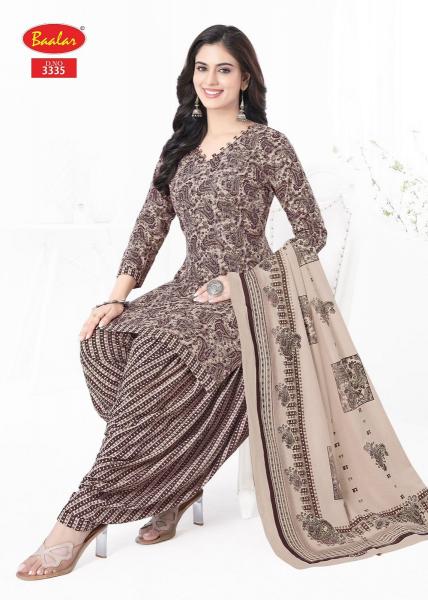 Baalar Zaara Patiyala Vol-33 – Dress Material - Wholesale Catalog