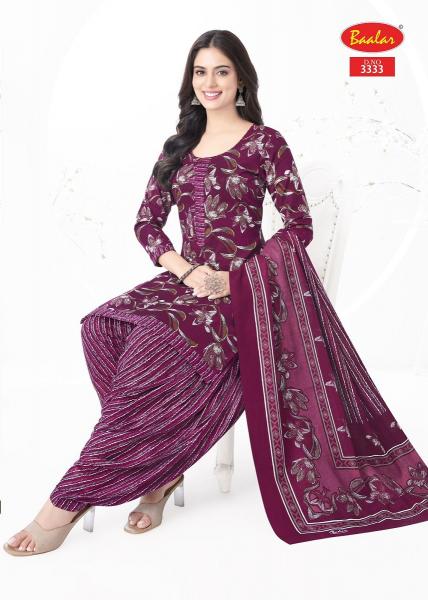Baalar Zaara Patiyala Vol-33 – Dress Material - Wholesale Catalog