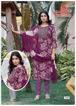 Bandhan Devika Vol-1 – Kurti Pant With Dupatta - Wholesale Catalog