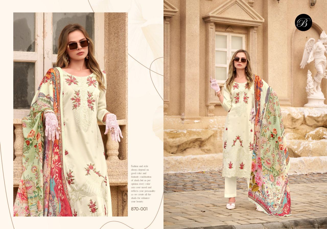 Belliza Zarqash Vol 7 catalog wholesale dress material delhi