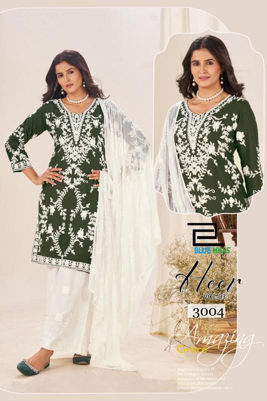 Blue Hills Heer vol 3 catalog indian kurti sewing pattern