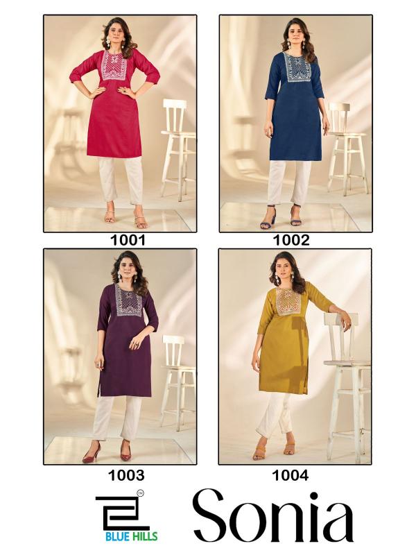 Blue Hills Sonia catalog kurti new 2025 fab india