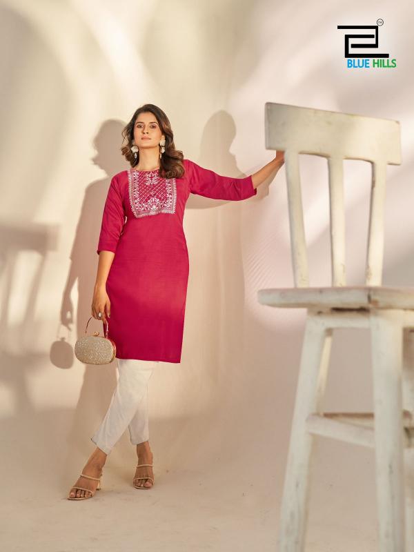 Blue Hills Sonia catalog kurti new 2025 fab india