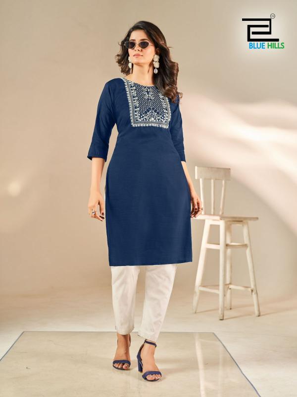 Blue Hills Sonia catalog kurti new 2025 fab india