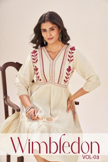Blue Hills Wimbledon Vol 3 catalog western dress cotton