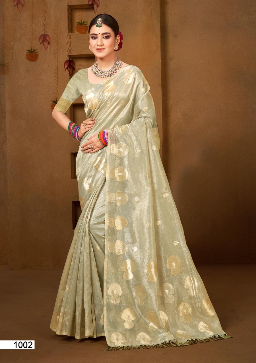 BUNAWAT - Kethal Kota Munga kota Woven Work Traditional Saree