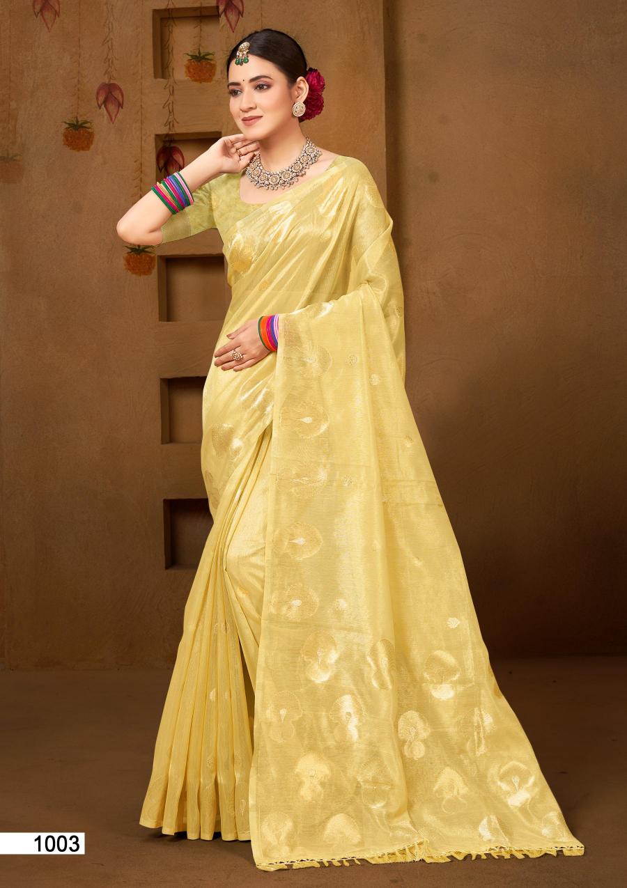 BUNAWAT - Kethal Kota Munga kota Woven Work Traditional Saree