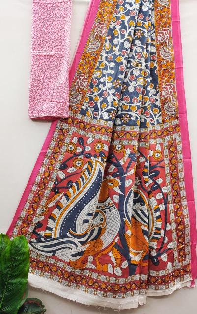Dazira kalamkari 95 catalog best sarees agency in surat