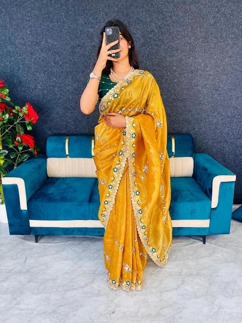 Dazira Pure Soft Crunchy Silk catalog surat saree rate