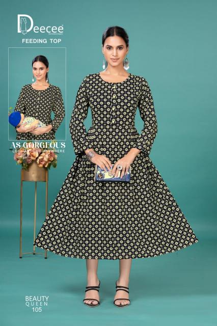 Deecee Beauty Queen catalog feeding kurtis online india