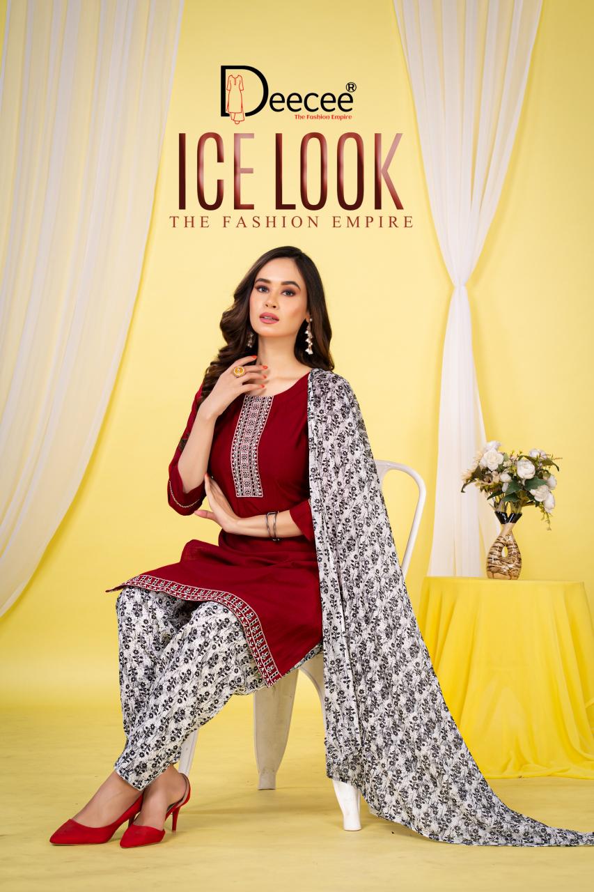 Deecee Ice Look catalog global desi kurtis india