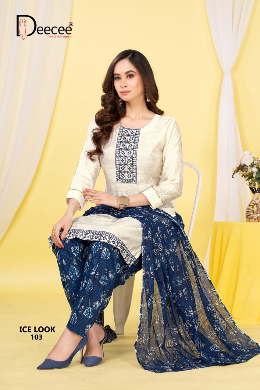Deecee Ice Look catalog global desi kurtis india