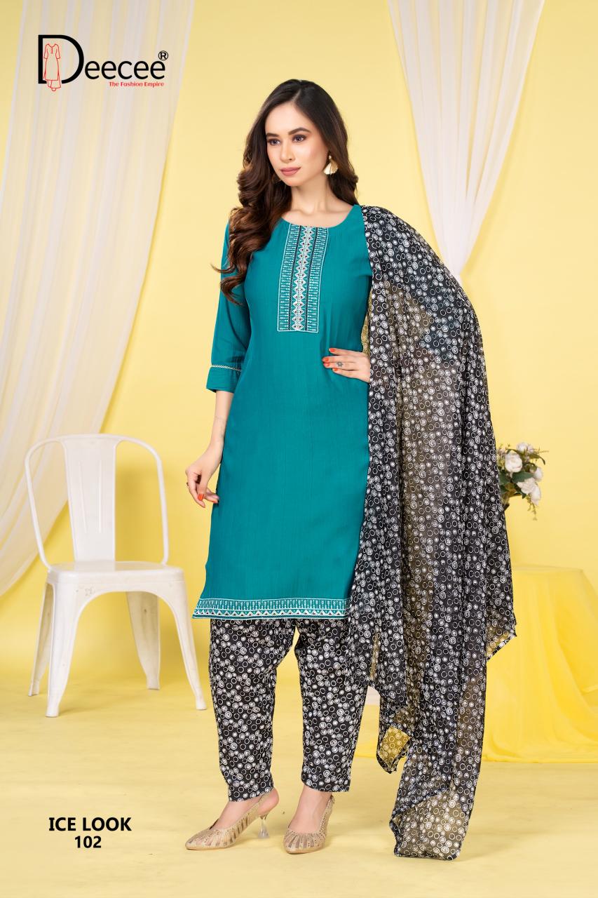 Deecee Ice Look catalog global desi kurtis india