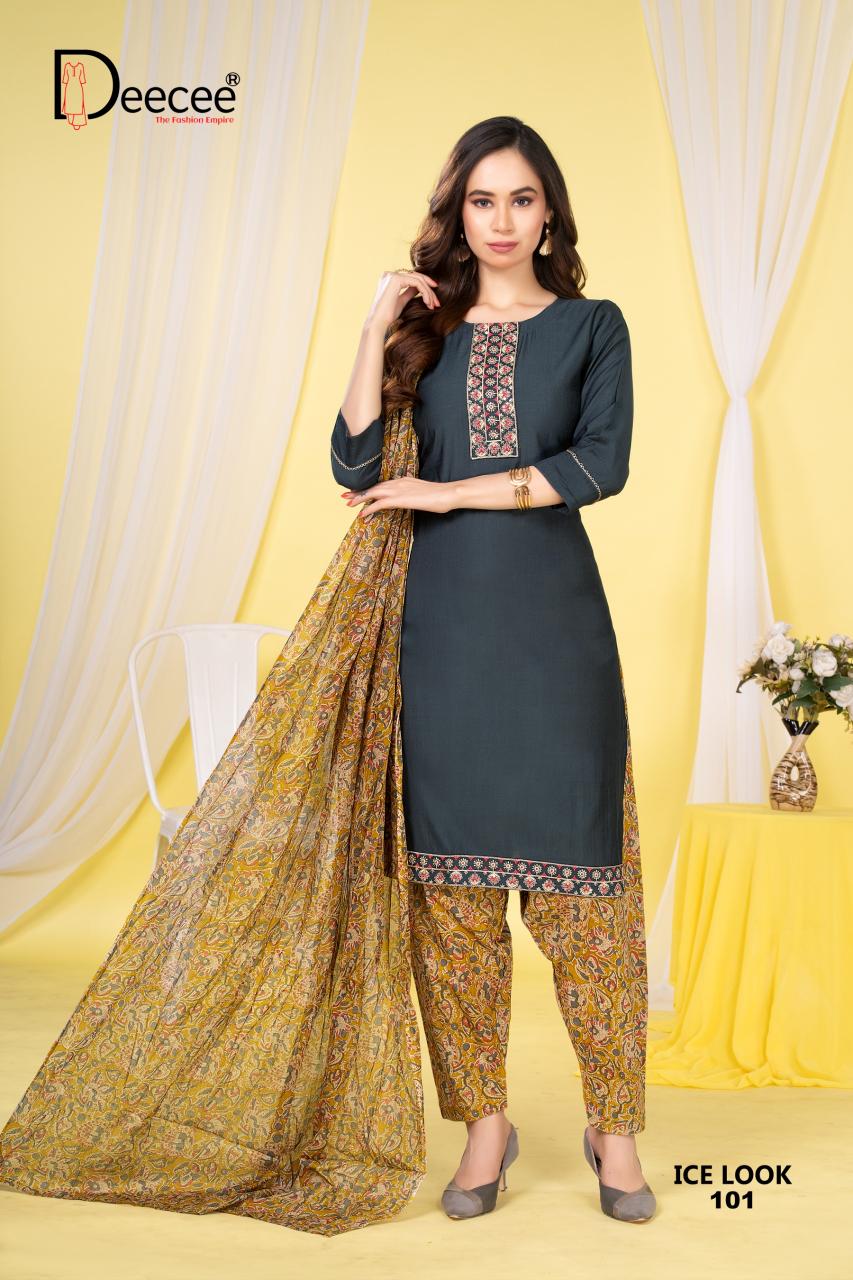 Deecee Ice Look catalog global desi kurtis india