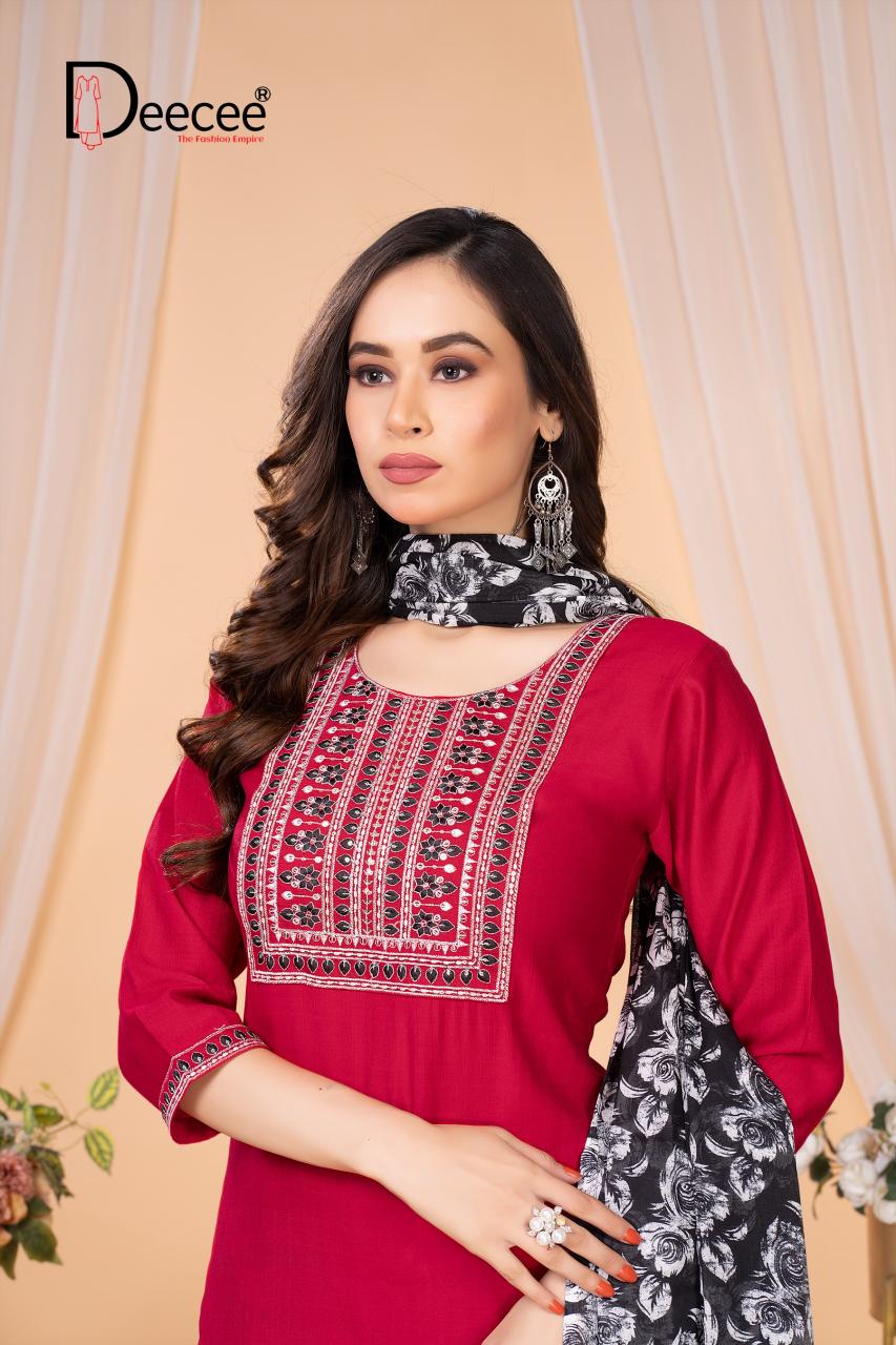 Deecee Joy catalog royal blue kurti online india