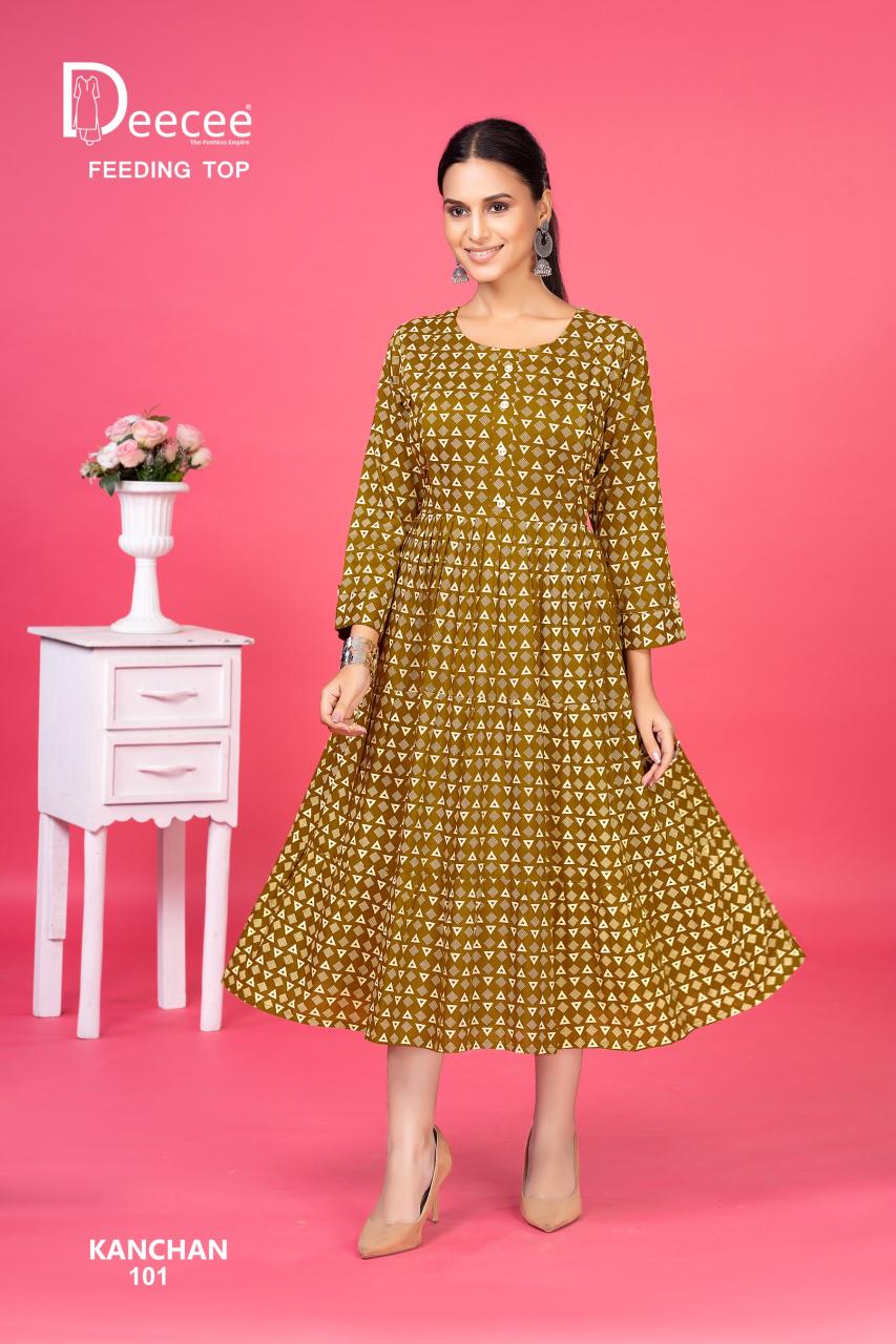 Deecee Kanchan catalog indian trendy kurtis