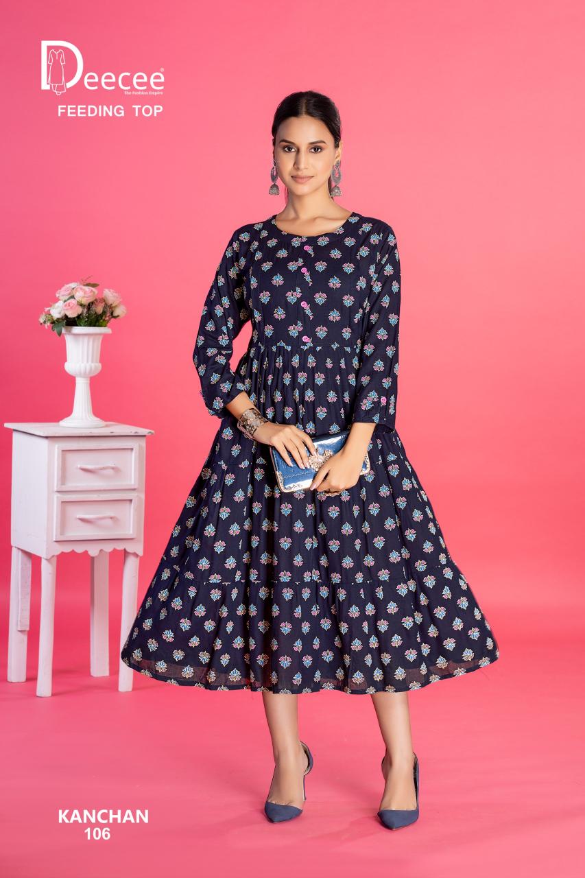 Deecee Kanchan catalog indian trendy kurtis
