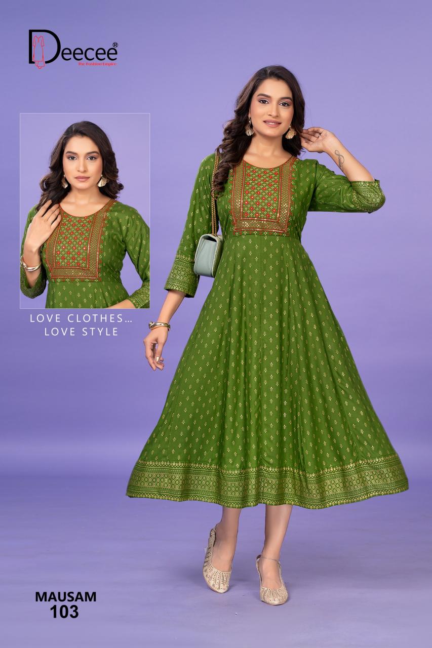 Deecee Mausam catalog online kurti shopping in india