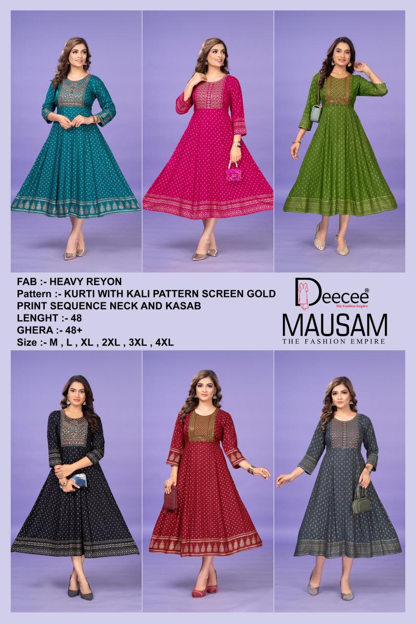 Deecee Mausam catalog online kurti shopping in india
