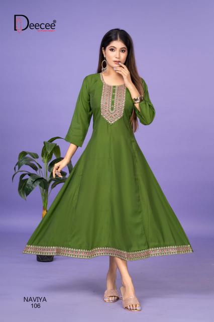 Deecee Naviya catalog fbb india long kurtis